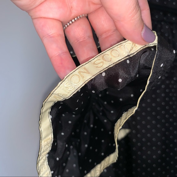 Scotch & Soda Maison Scotch Polka Dot Print Layered Ruffle Sleeves Blouse Top - Picture 3 of 9